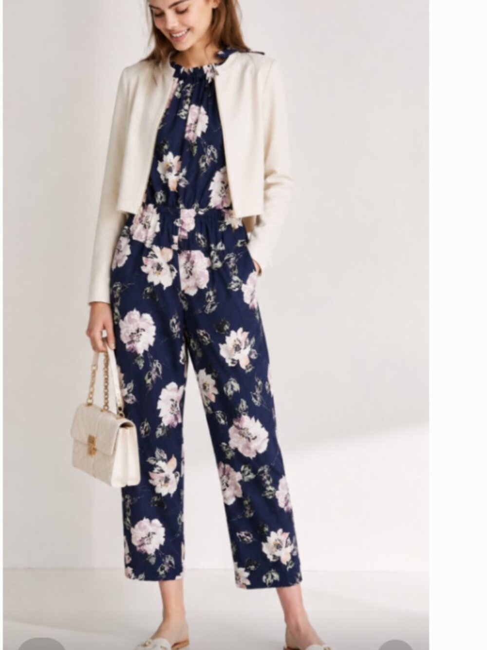 NWT Rebecca Taylor Magnolia Jumpsuit MSRP $475